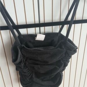 Hollister Black Ruched Women's Top